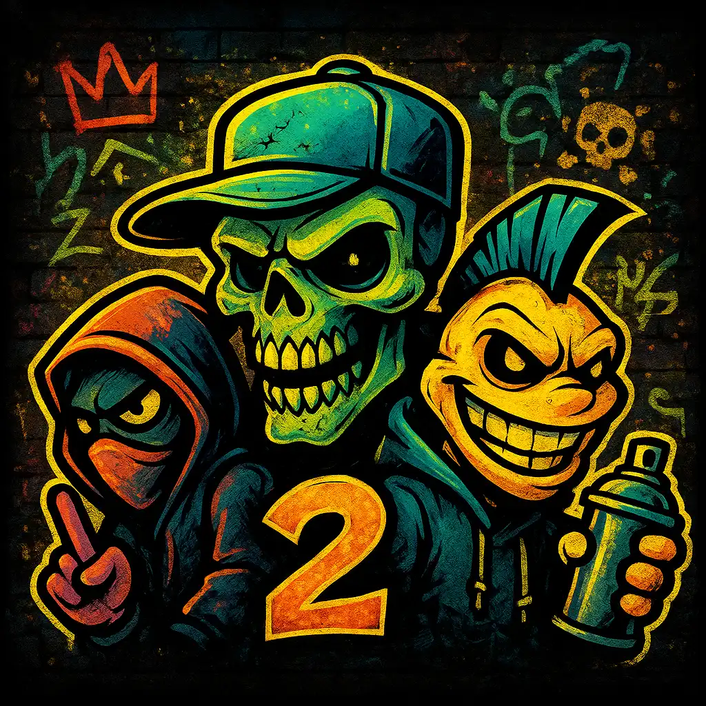 Chaos Crew 2 slot game cover art